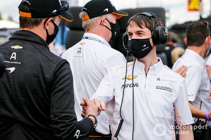 Patricio O'Ward, Arrow McLaren SP Chevrolet se lleva la pole position