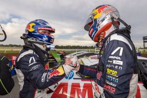 Race winner Shane van Gisbergen, third place Jamie Whincup, Triple Eight Race Engineering