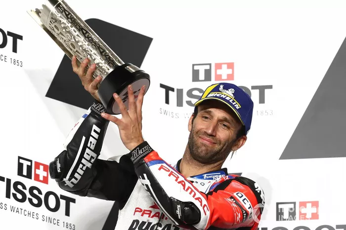 Podio: segundo lugar Johann Zarco, Pramac Racing