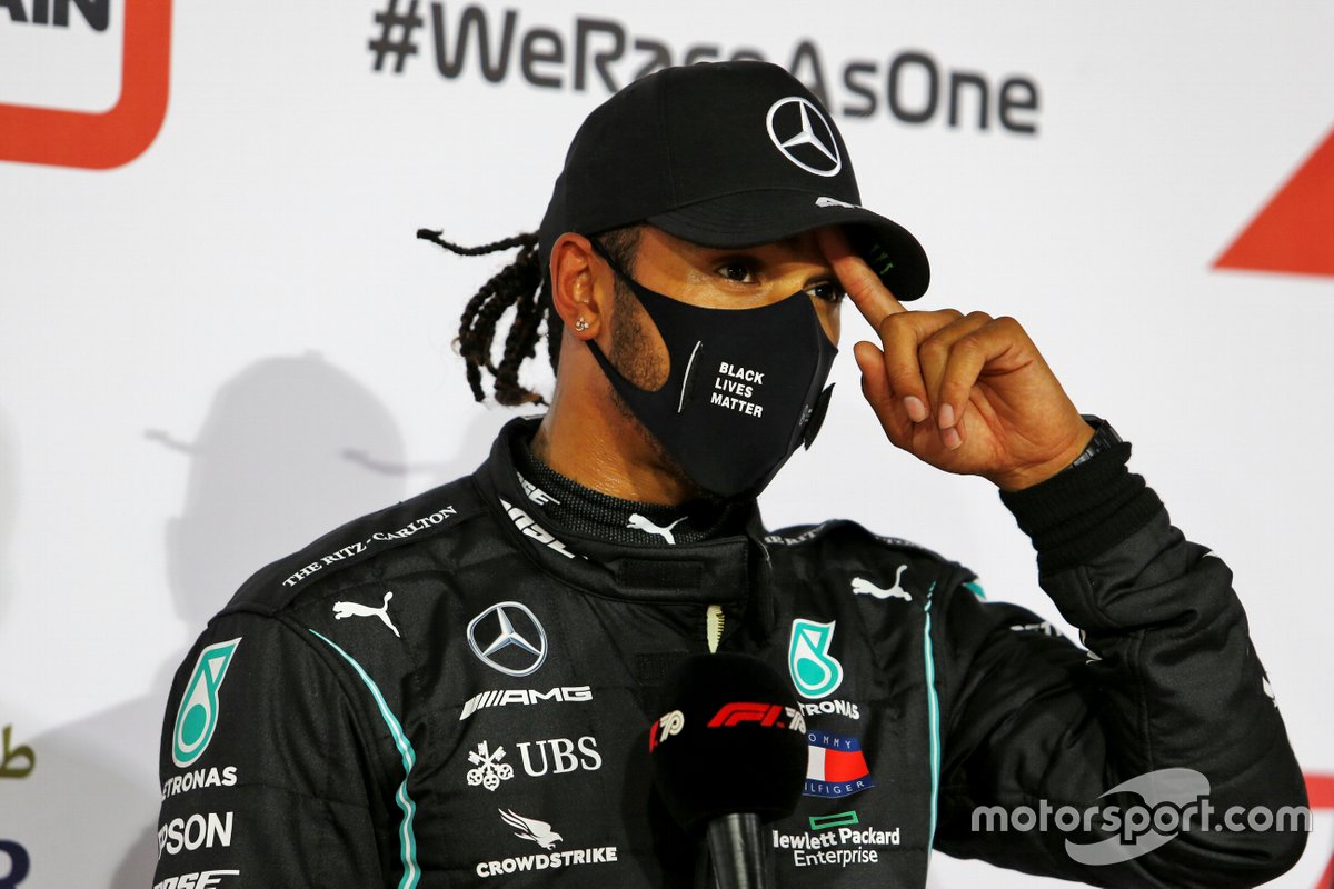 Обладатель поула Льюис Хэмилтон, Mercedes F1
