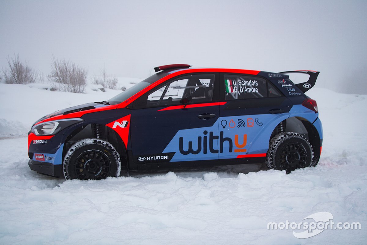Umberto Scandola e Guido D'Amore, Team Hyundai Rally italia, Hyundai i20 New Generation R5