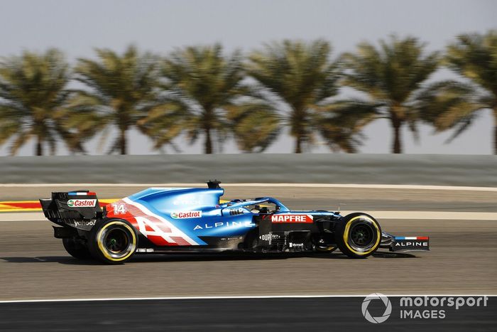 Fernando Alonso, Alpine A521