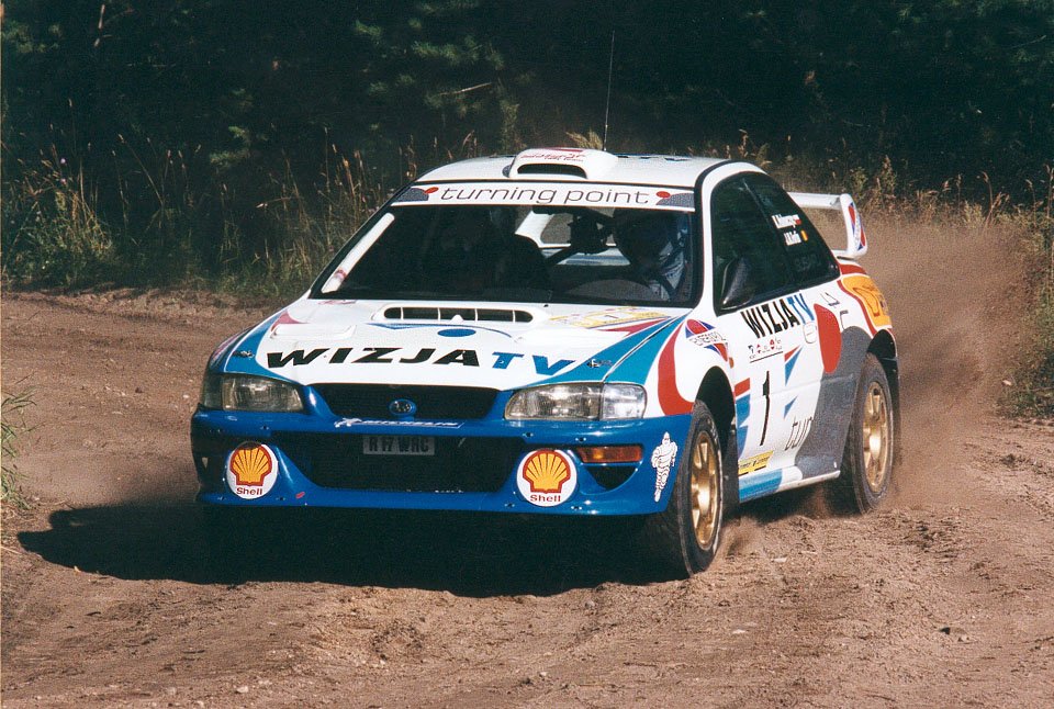 Krzysztof Hołowczyc, Jean-Marc Fortin, Subaru Impreza S4 WRC '98