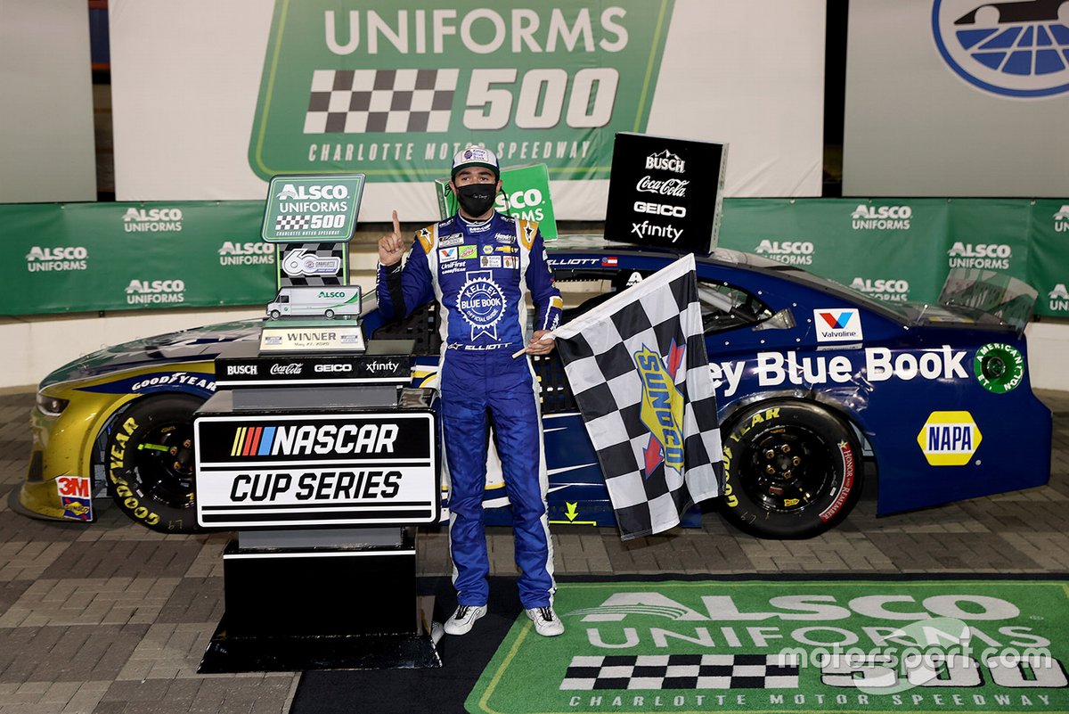 1. Chase Elliott, Hendrick Motorsports, Chevrolet Camaro