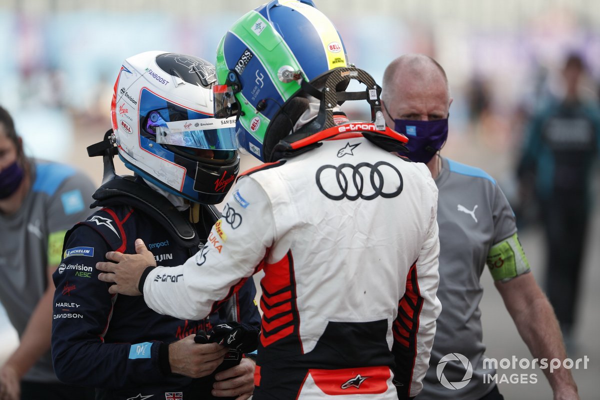 Lucas Di Grassi, Audi Sport ABT Schaeffler, Sam Bird, Virgin Racing