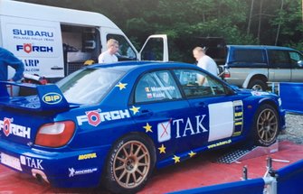 Leszek Kuzaj, Erwin Mombaerts, Subaru Impreza S7 WRC01