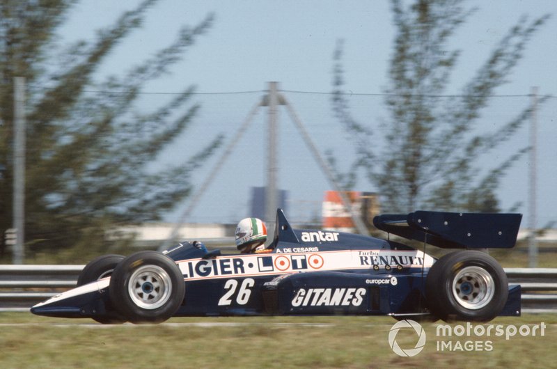 Andrea de Cesaris, Ligier JS23 Renault