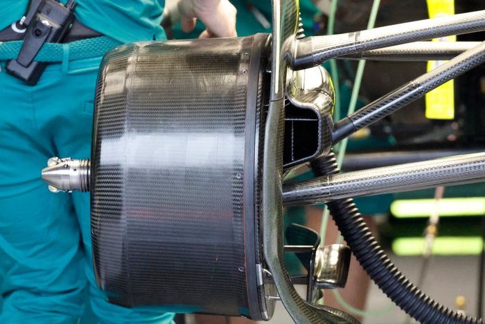 Aston Martin AMR23 detalle