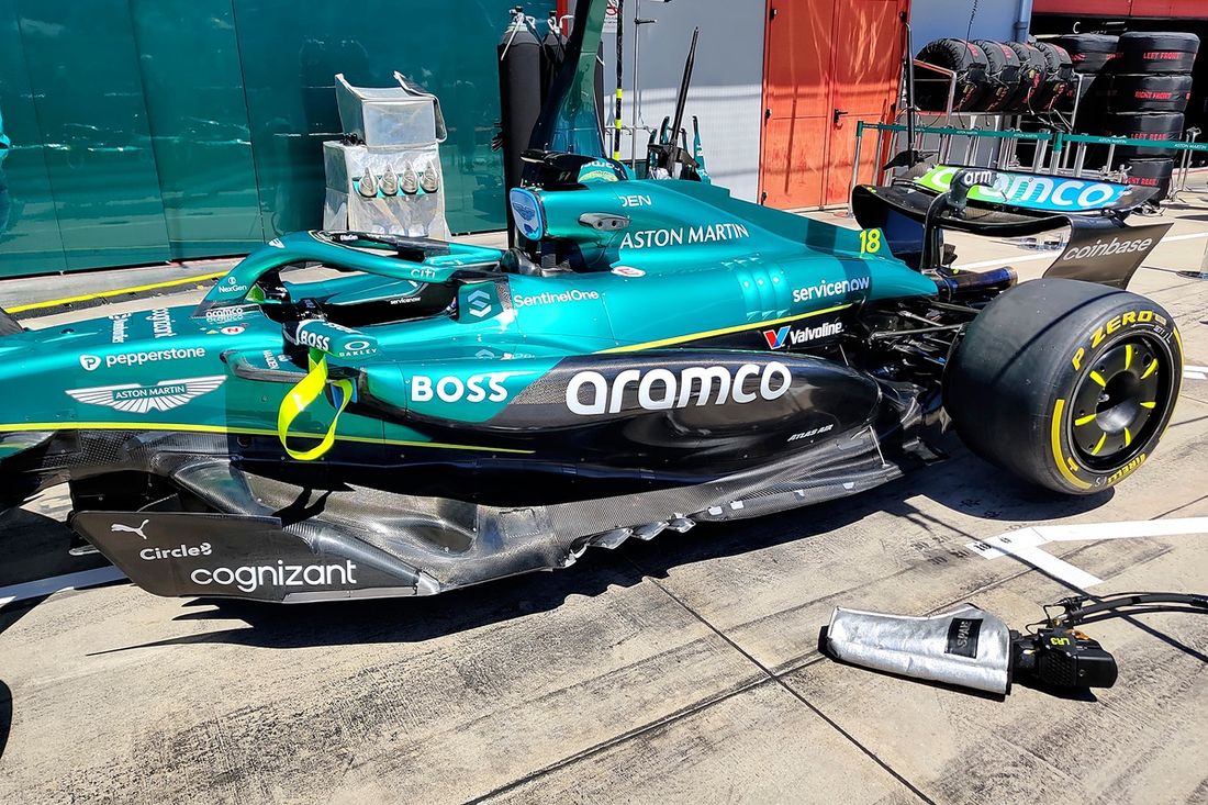 Aston Martin AMR25 detalles técnicos