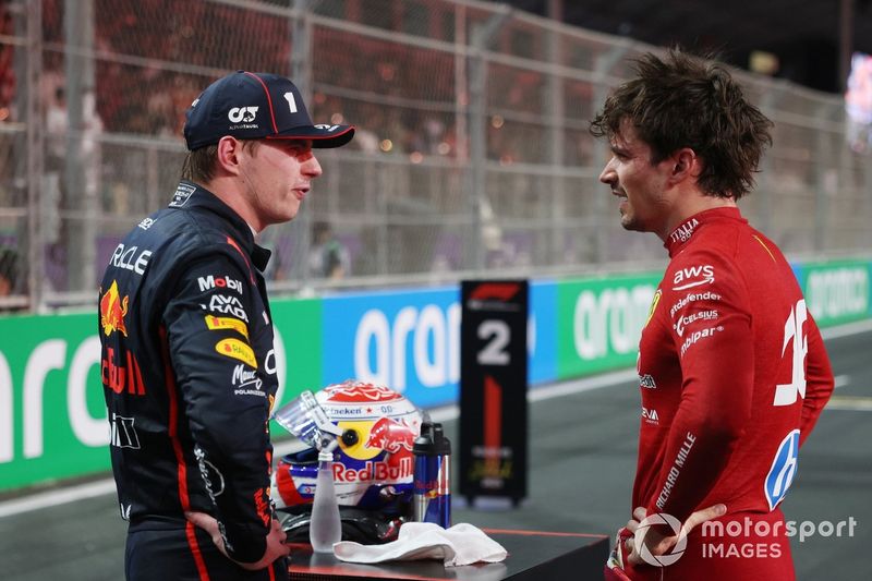 Charles Leclerc, Ferrari, Max Verstappen, Red Bull Racing