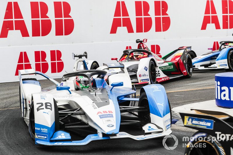 Antonio Felix da Costa, BMW I Andretti Motorsports, BMW iFE.18, Daniel Abt, Audi Sport ABT Schaeffler, Audi e-tron FE05