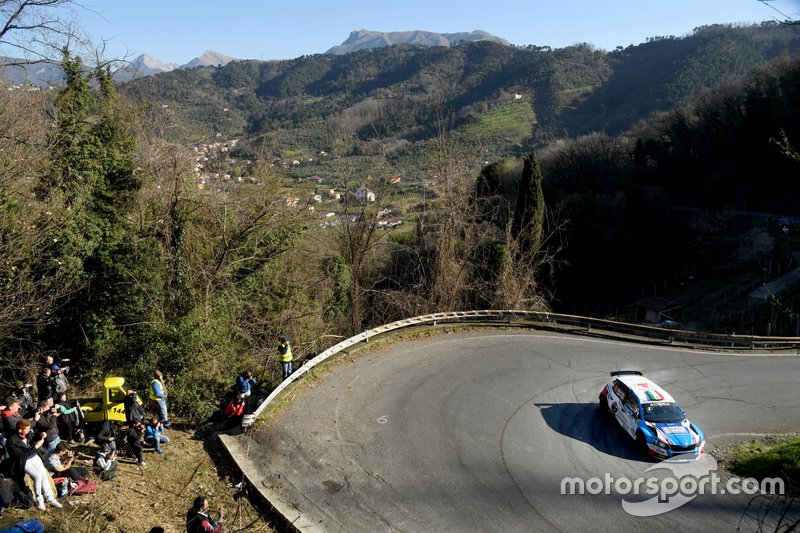 Stefano Albertini, Danilo Fappani, Skoda Fabia R5 #6, Mirabella Mille Miglia