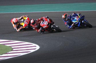 Andrea Dovizioso, Ducati Team, Marc Marquez, Repsol Honda Team, Alex Rins, Team Suzuki MotoGP