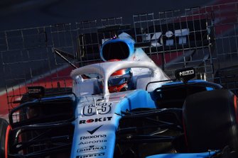George Russell, Williams FW42 with aero sensors