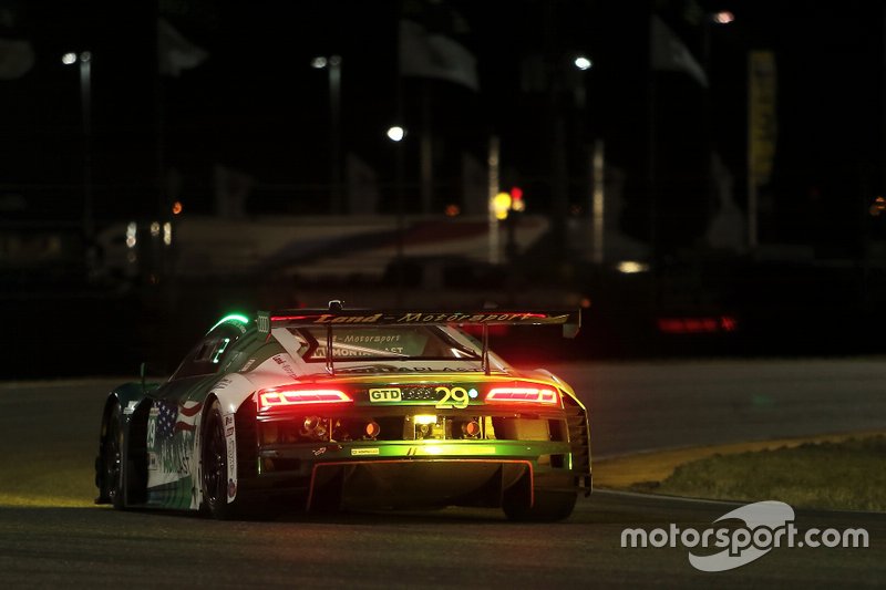 #29 Montaplast by Land Motorsport Audi R8 LMS GT3: Daniel Morad, Christopher Mies, Dries Vanthoor
