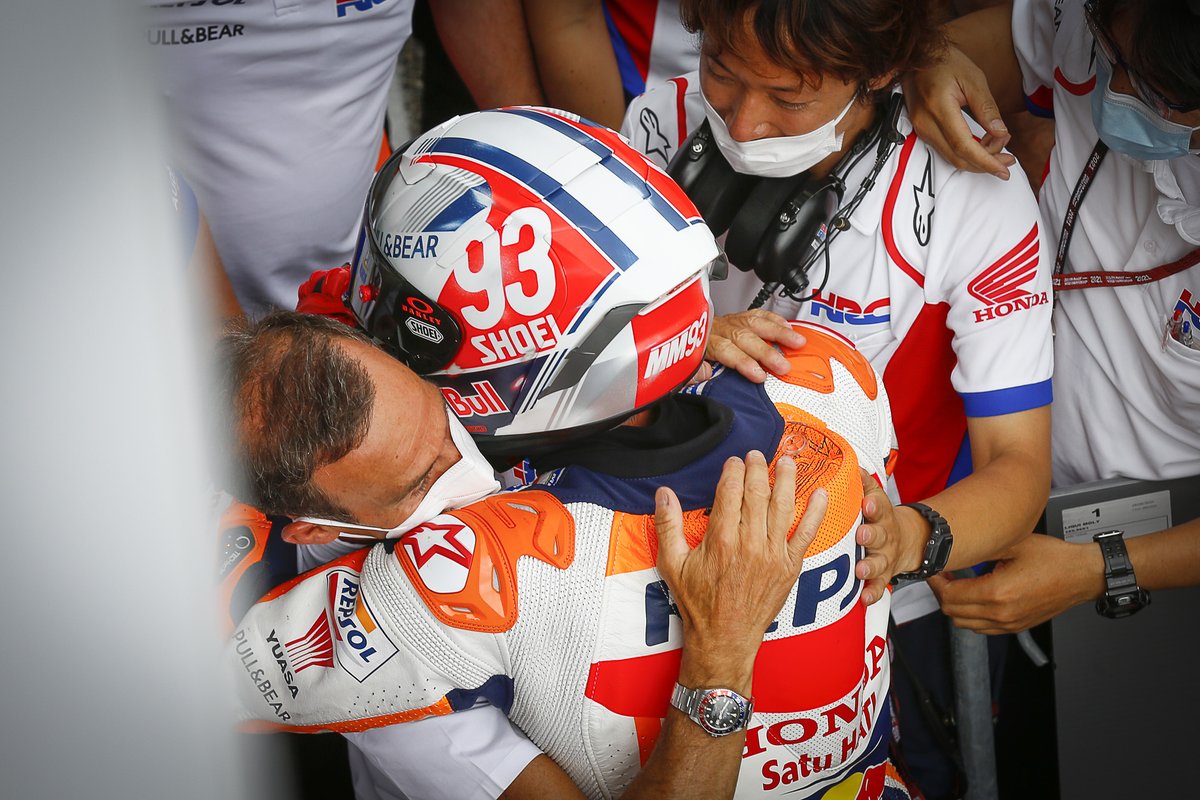 Il vincitore della gara Marc Marquez, Repsol Honda Team