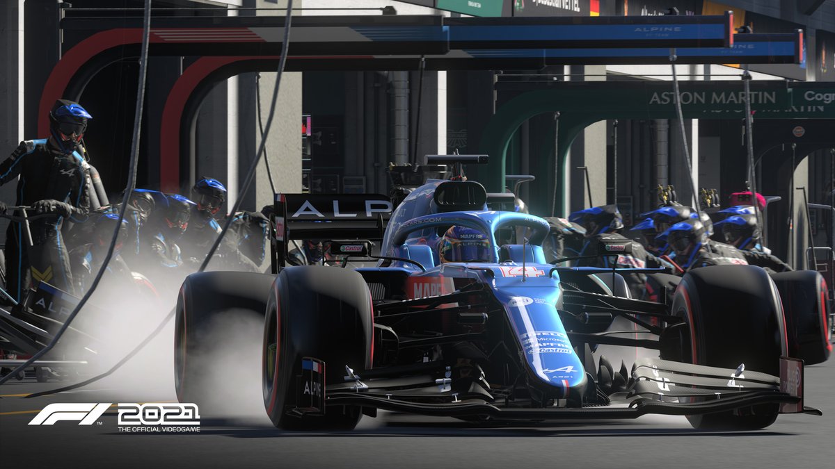 Captura de pantalla de F1 2021