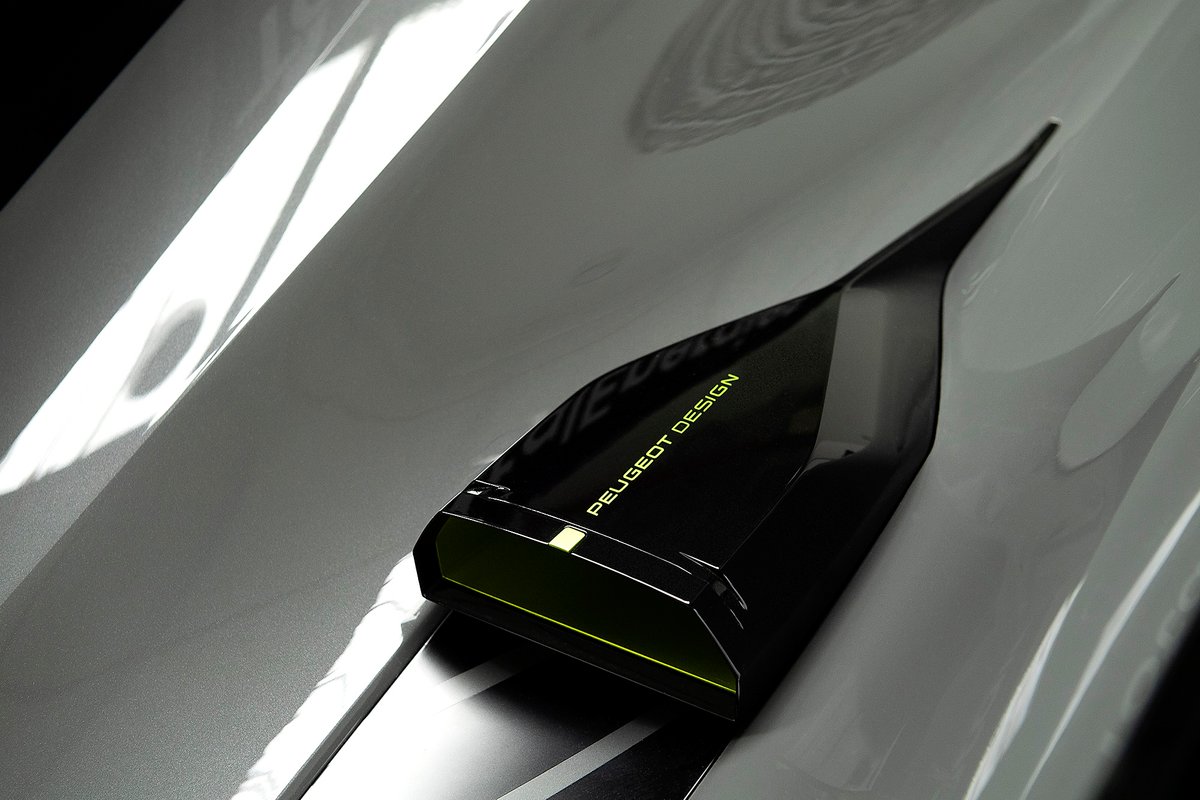 Detalle del Peugeot Hypercar 9X8