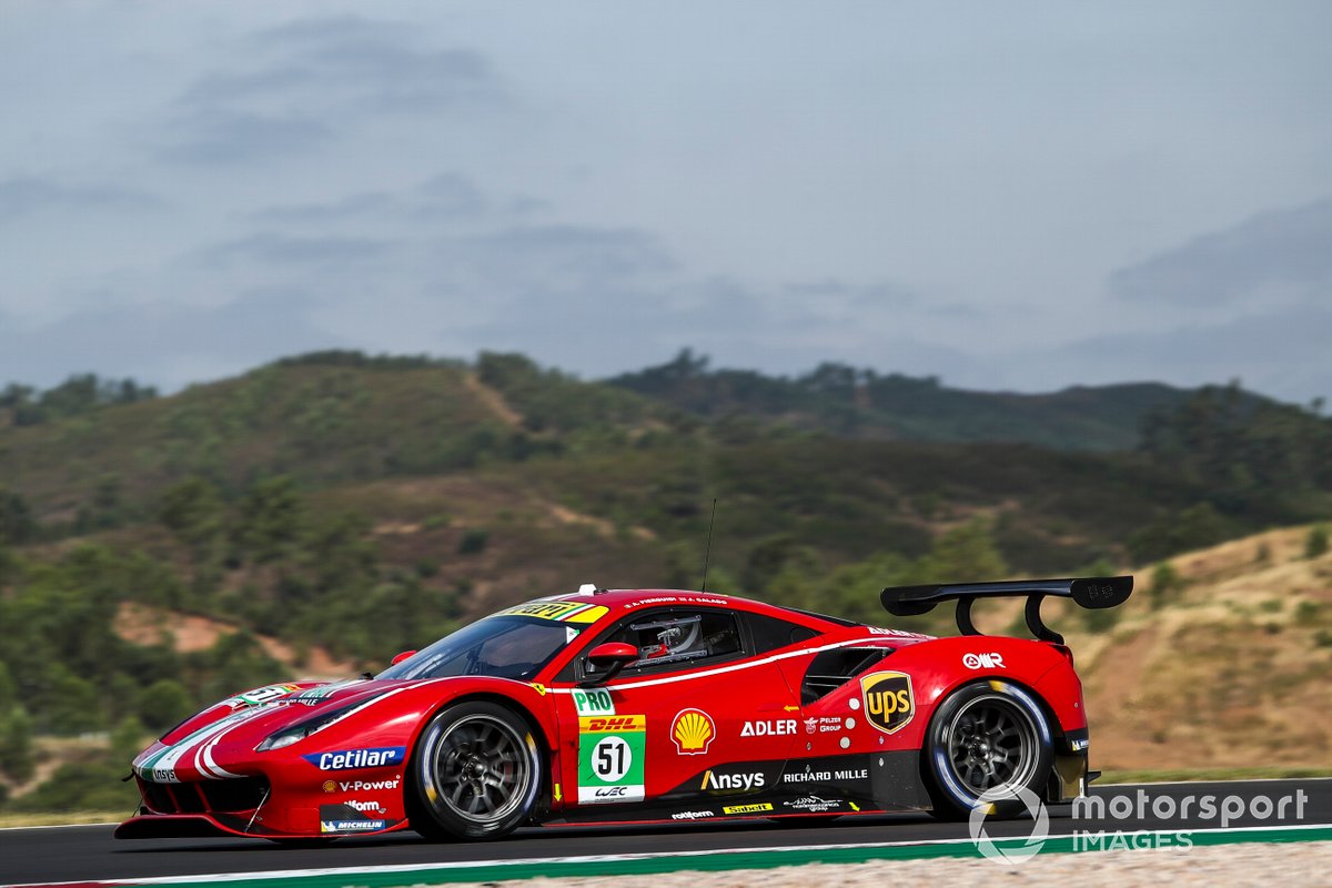 #51 AF Corse Ferrari 488 GTE EVO: Alessandro Pier Guidi, James Calado