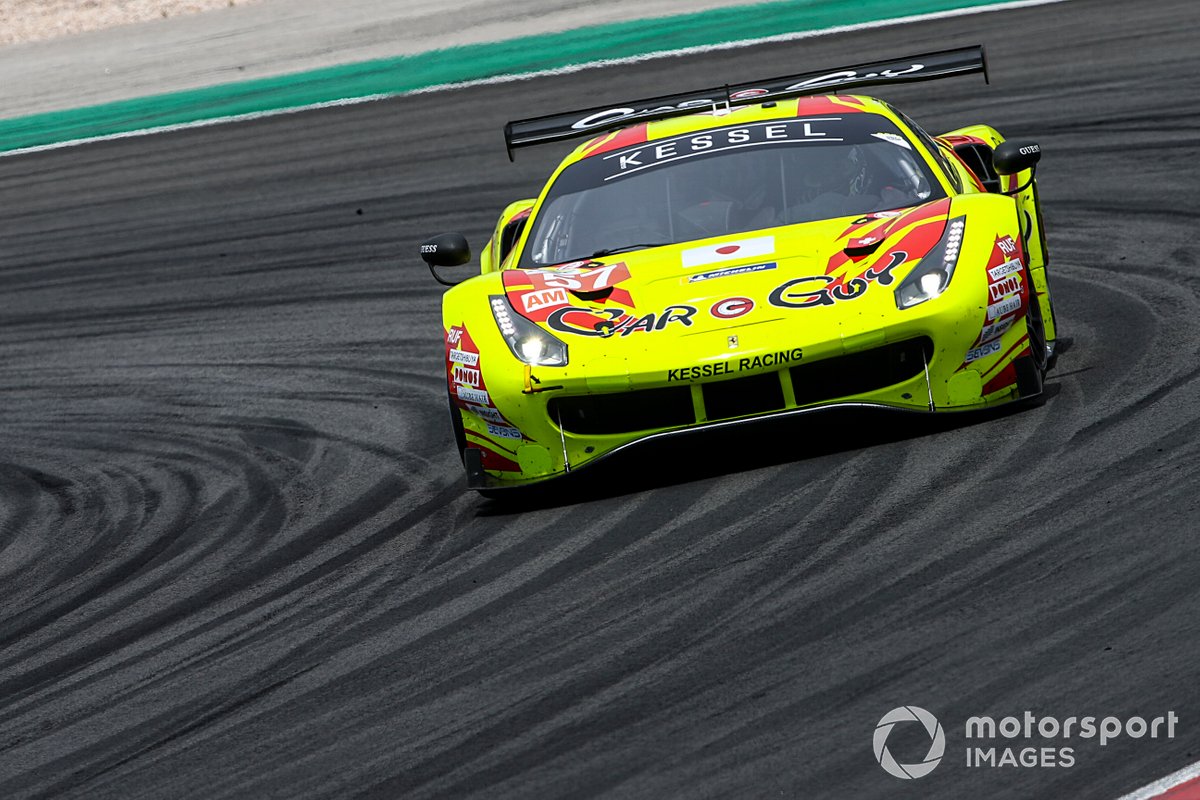 #57 Kessel Racing Ferrari 488 GTE EVO: Takeshi Kimura, Mikkel Jensen, Scott Andrews 