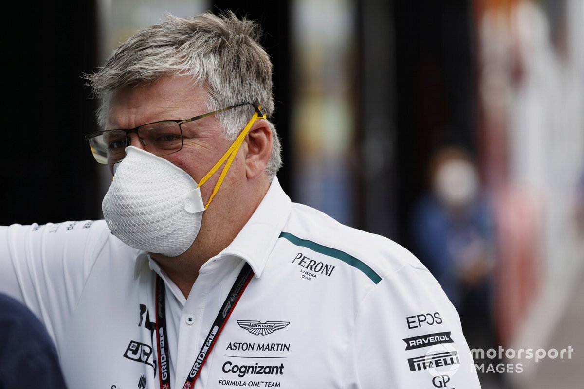 Otmar Szafnauer, director del equipo y consejero delegado de Aston Martin F1