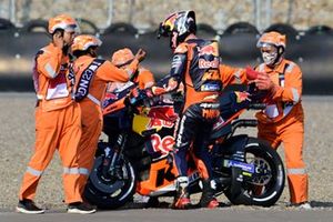 Jack Miller, caída del Red Bull KTM Factory Racing