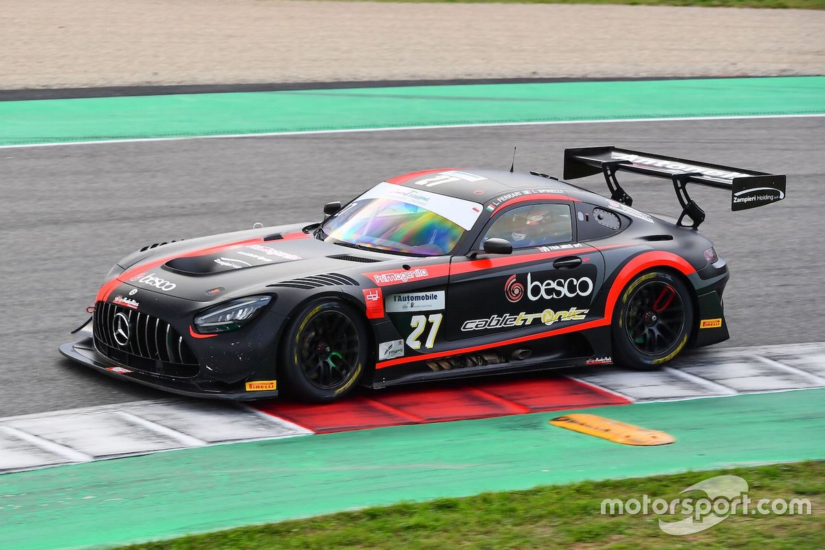Lorenzo Ferrari, Loris Spinelli, AKM Motorsport, Mercedes AMG GT3