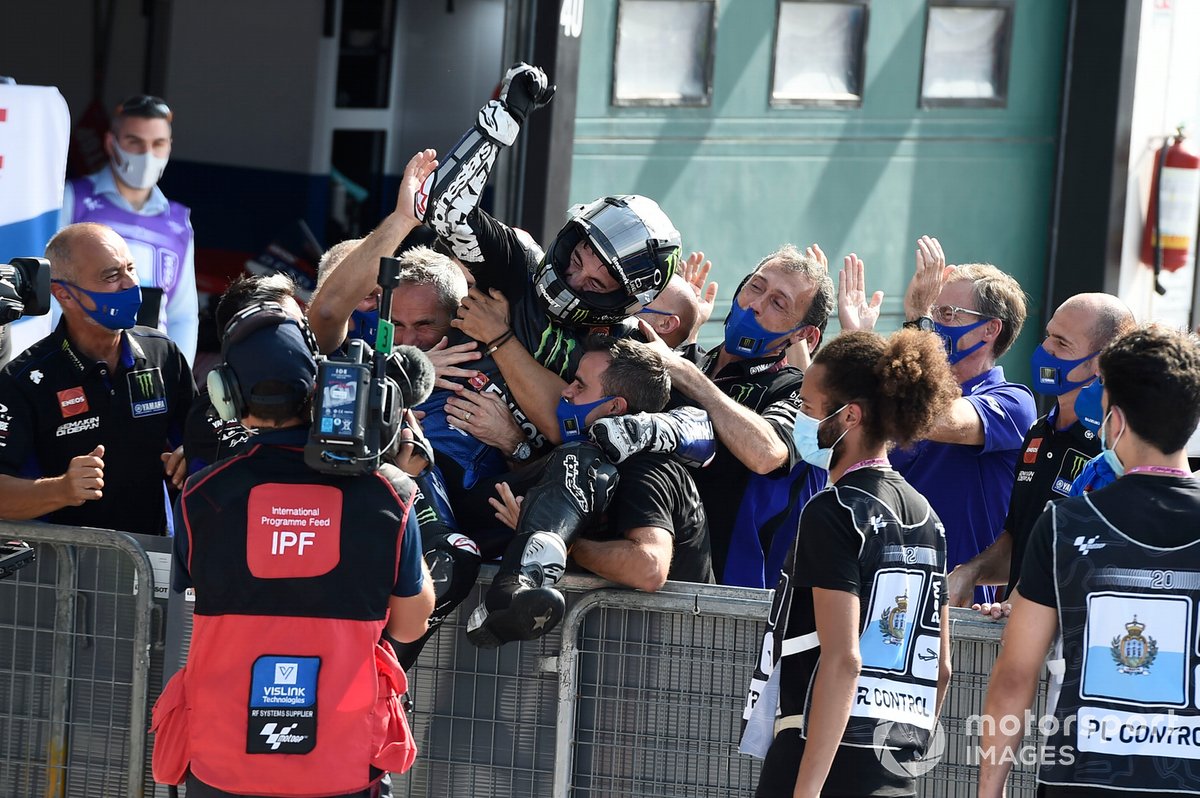 Ganador Maverick Viñales, Yamaha Factory Racing