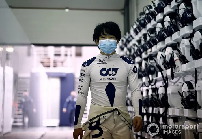 Yuki Tsunoda, Honda Formula Dream Project en el box