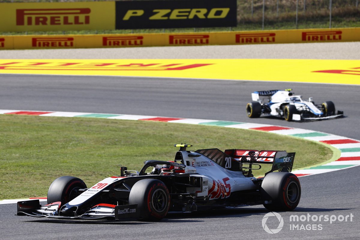 Kevin Magnussen, Haas VF-20, Nicholas Latifi, Williams FW43