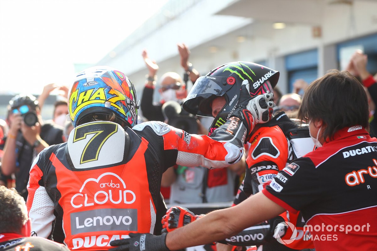 Chaz Davies, ARUBA.IT Racing Ducati, Scott Redding, Aruba.it Racing Ducati