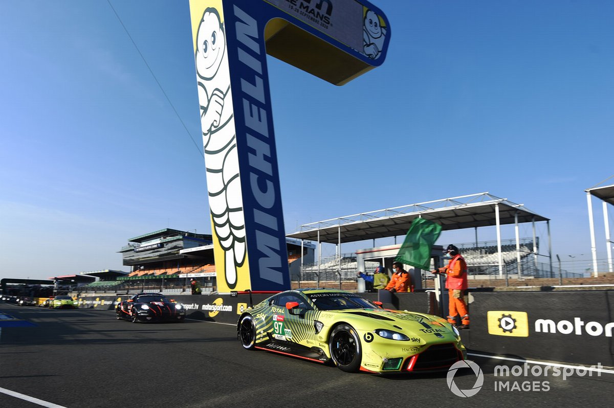 #97 Aston Martin Racing Aston Martin Vantage AMR: Alex Lynn, Maxime Martin, Harry Tincknell