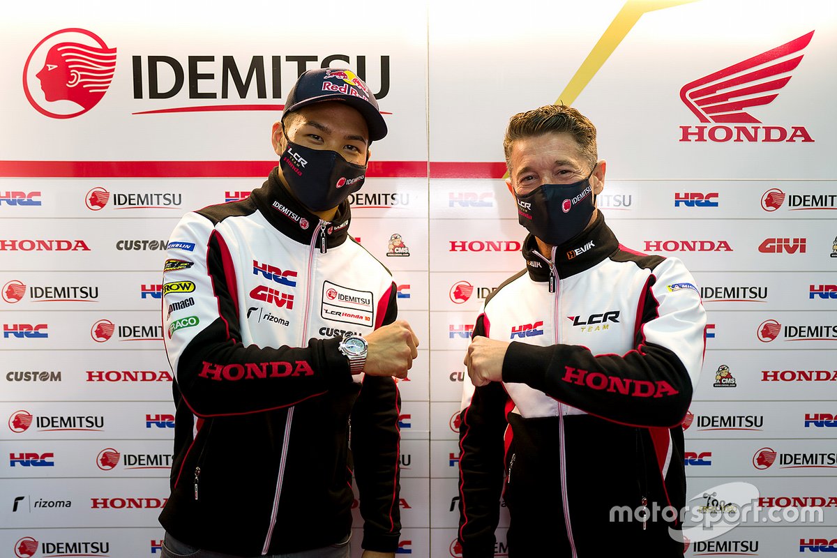 Takaaki Nakagami, Team LCR Honda, Lucio Cecchinello, Director Team LCR Honda