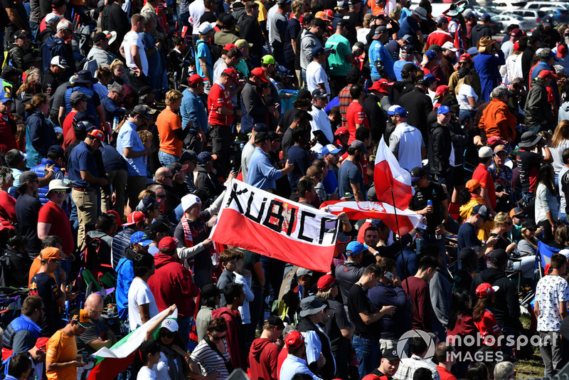 Fans Robert Kubica, Williams