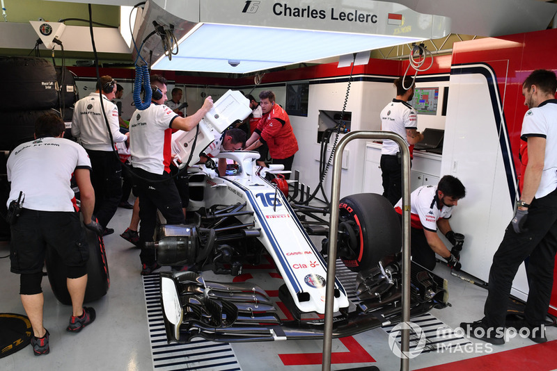 Charles Leclerc, Alfa Romeo Sauber C37