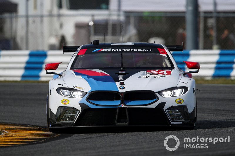 #24 BMW Team RLL BMW M8 GTE, GTLM: Jesse Krohn, John Edwards, Mozzie Mostert, Alex Zanardi