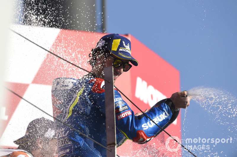 Podium: Alex Rins, Team Suzuki MotoGP