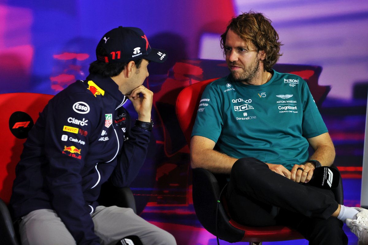 Sergio Pérez, Red Bull Racing, Sebastian Vettel, Aston Martin