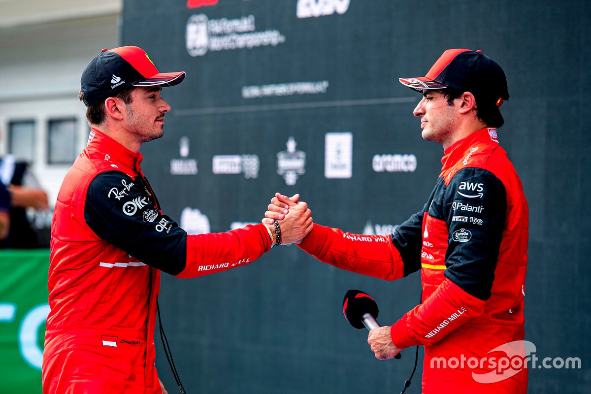 Charles Leclerc i Carlos Sainz