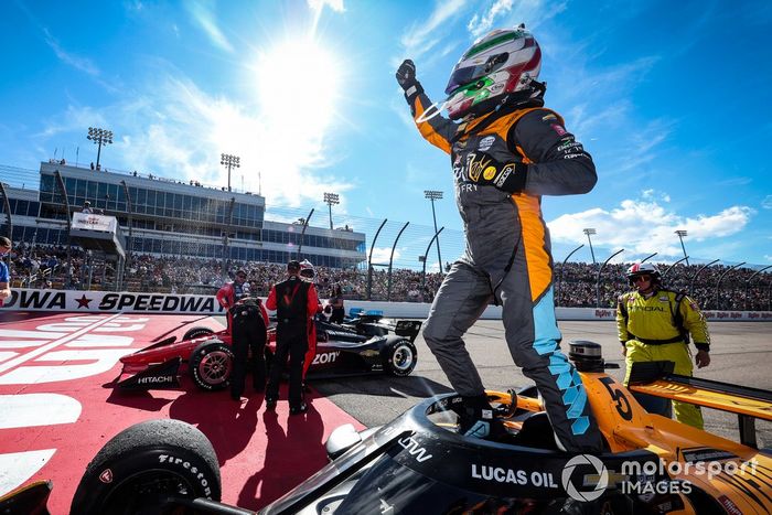 Ganador Patricio O'Ward, Arrow McLaren SP Chevrolet