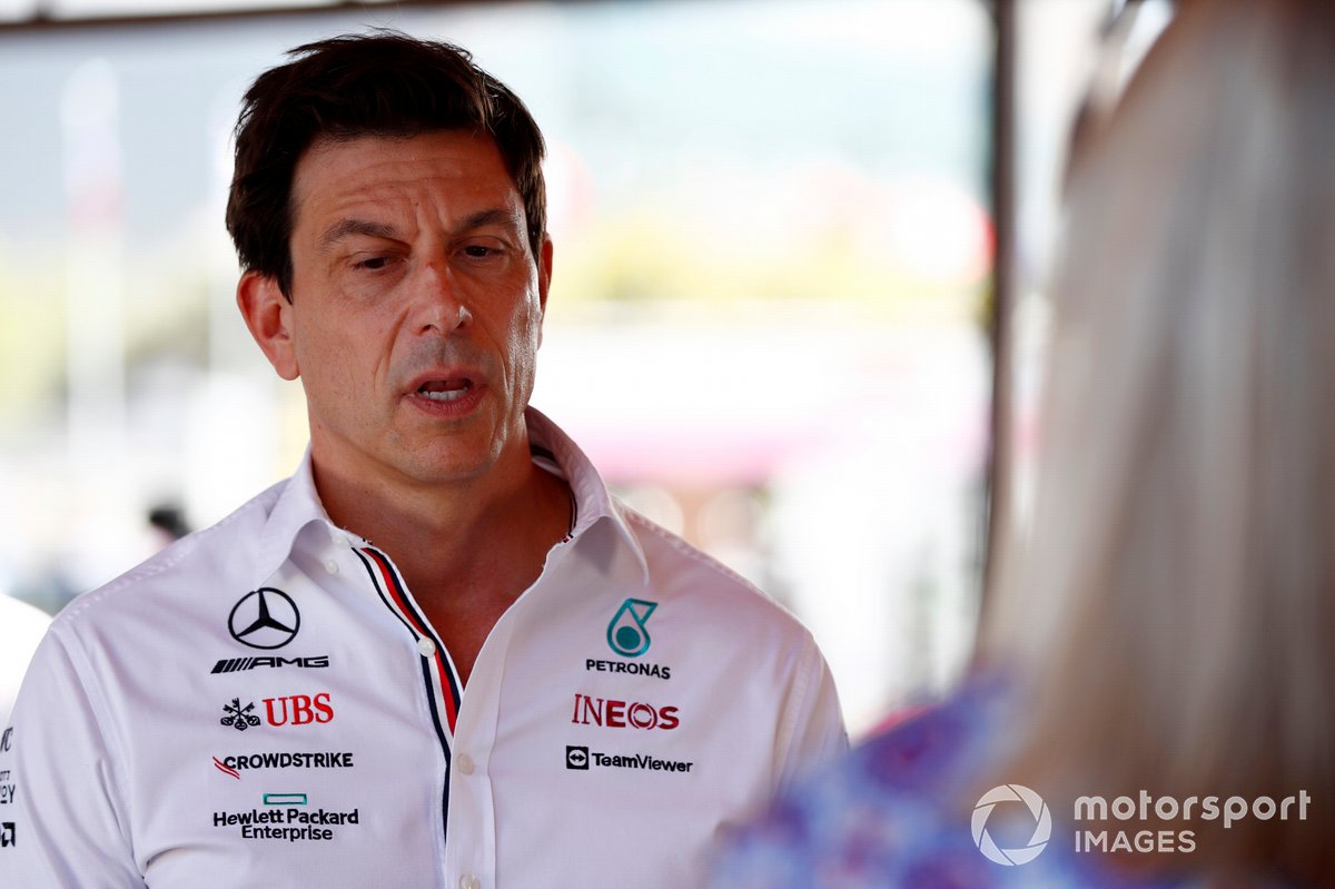 Toto Wolff, jefe de Mercedes F1