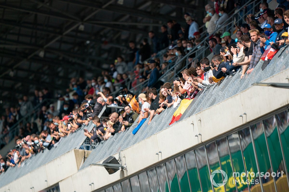Fans en Le Mans
