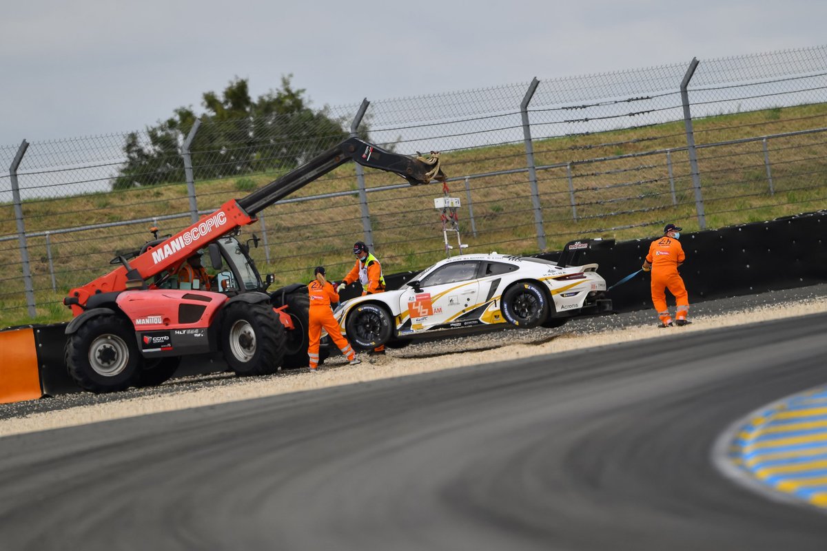 #46 Team Project 1 Porsche 911 RSR - 19 LMGTE Am, Dennis Olsen, Anders Buchardt, Robert Foley