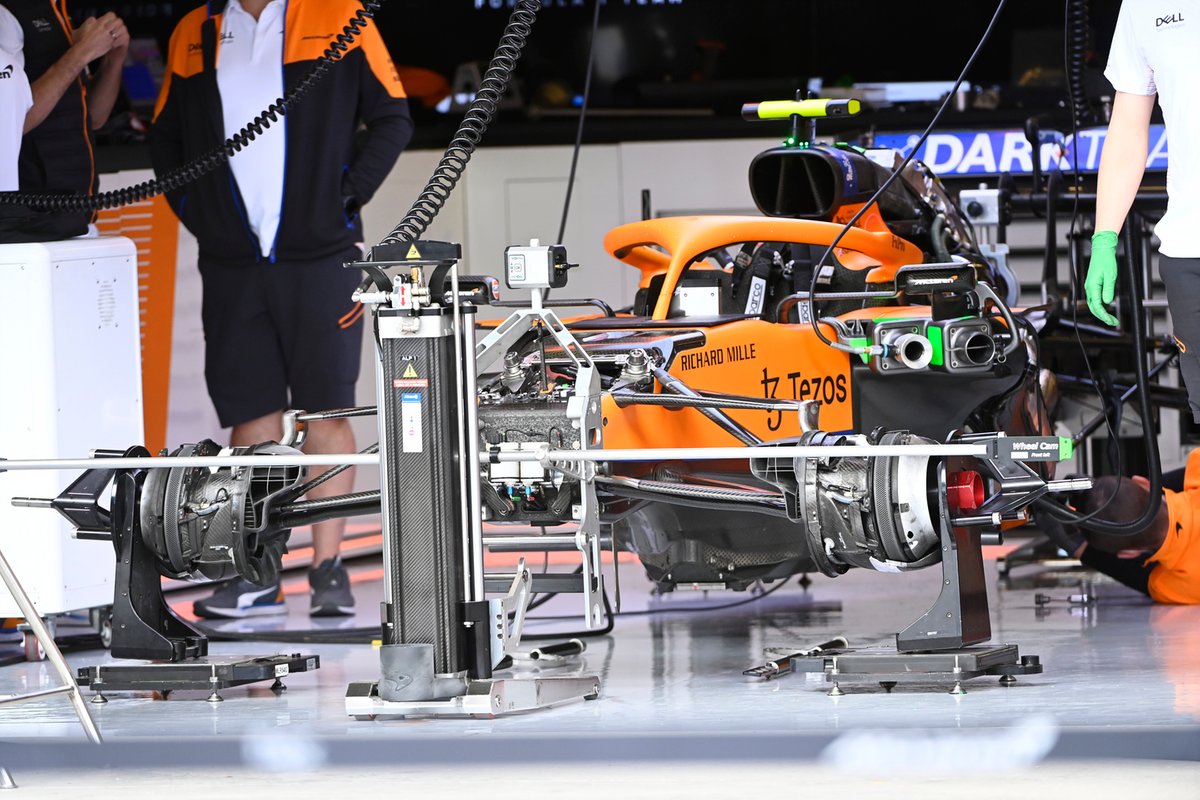 McLaren MCL35M detail