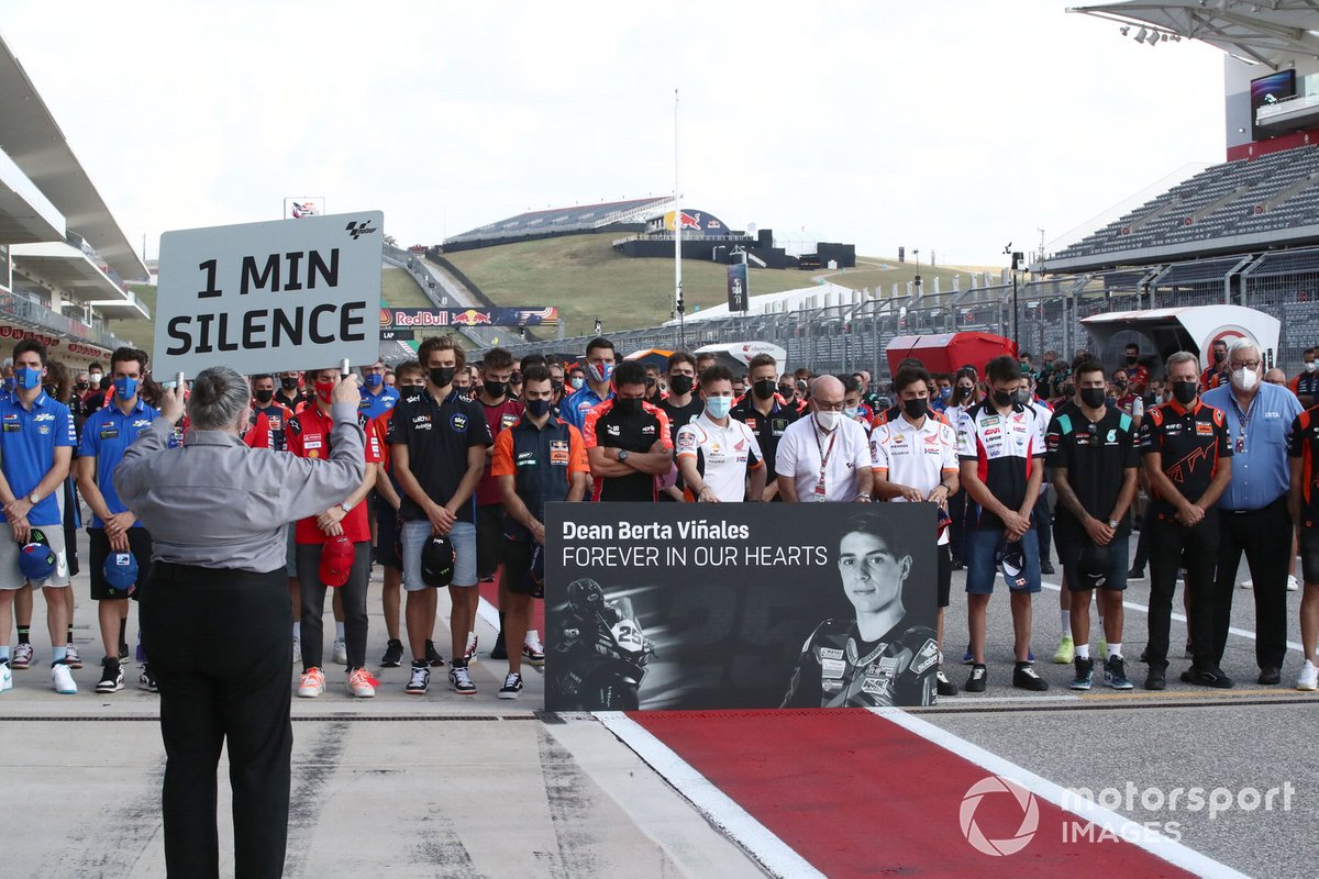 La MotoGP ricorda il pilota di WorldSSP300, Dean Berta Viñales
