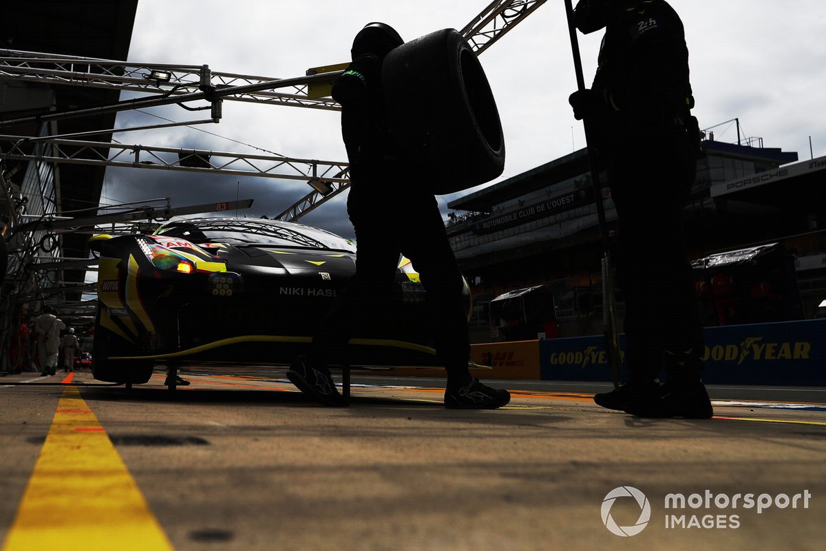 #60 Iron Lynx Ferrari 488 GTE EVO LMGTE Am, Claudio Schiavoni, Paolo Ruberti, Raffaele Giammaria