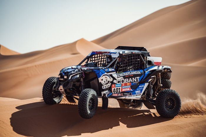 #401 Cobant-Energylandia Rally Team BRP: Marek Goczal, Maciej Marton