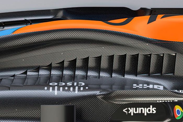 McLaren MCL60, detalle