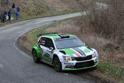 Umberto Scandola, Guido D'Amore, Skoda Fabia R5, Skoda Motorsport Italia