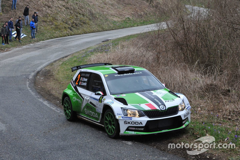 Umberto Scandola, Guido D'Amore, Skoda Fabia R5, Skoda Motorsport Italia